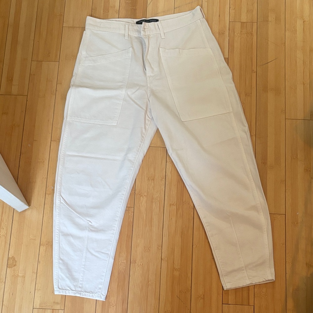 Charlie Barrel Leg High Rise Jeans